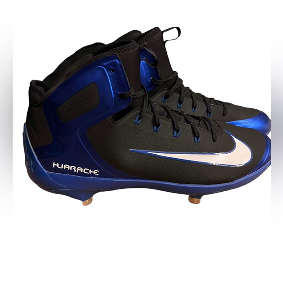 NWOT!  NIKE MAX AIR HURACHE METAL BASEBALL CLEATS- MEN SZ 15 - Picture 5 of 15